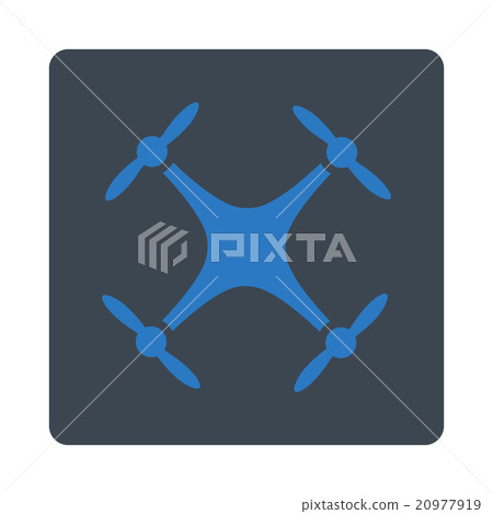 Nanocopter Rounded Square Button 20977919