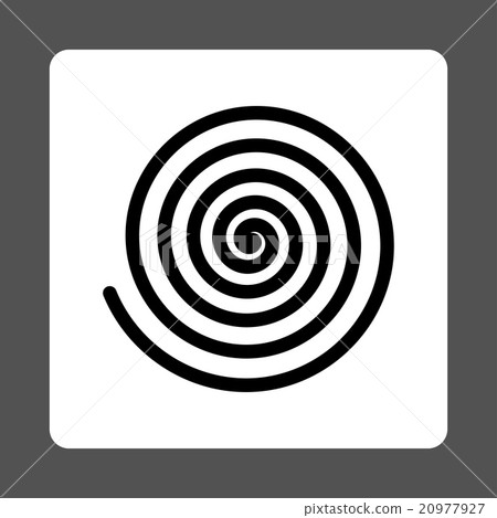 Hypnosis Rounded Square Button 20977927