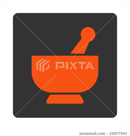 Mortar Rounded Square Button Mortar Rounded Square Button 20977943