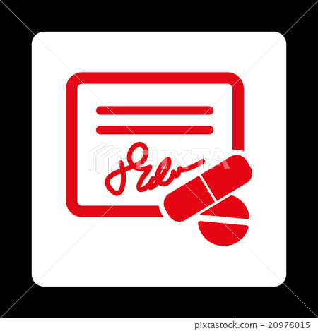 Receipt Rounded Square Button 20978015