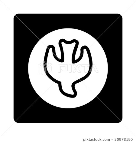 Falling Soul Rounded Square Button Falling Soul Rounded Square Button 20978190