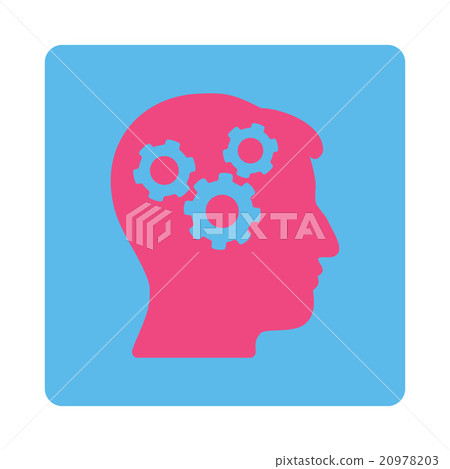 Mind Rounded Square Button Mind Rounded Square Button 20978203