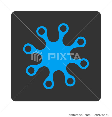 Axenic Rounded Square Button 20978430