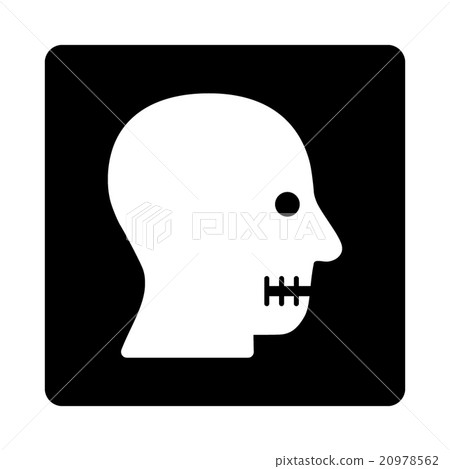 Sewn Mouth Rounded Square Button Sewn Mouth Rounded Square Button 20978562