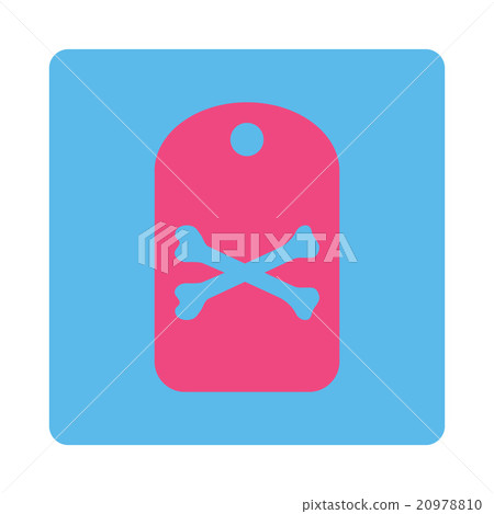 Mortal Tag Rounded Square Button Mortal Tag Rounded Square Button 20978810