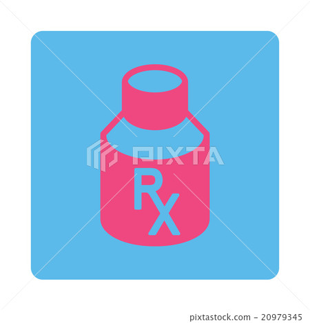 Receipt Vial Rounded Square Button Receipt Vial Rounded Square Button 20979345