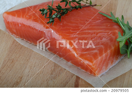 Salted salmon 20979505