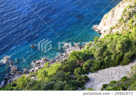 Coastal water, Zakynthos Island, Greece Coastal water, Zakynthos Island, Greece 20981073