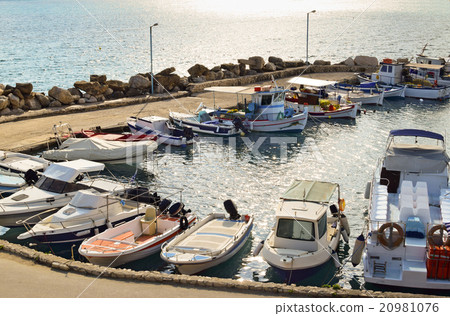 Tsilivi marina in Zakynthos, Greece Tsilivi marina in Zakynthos, Greece 20981076