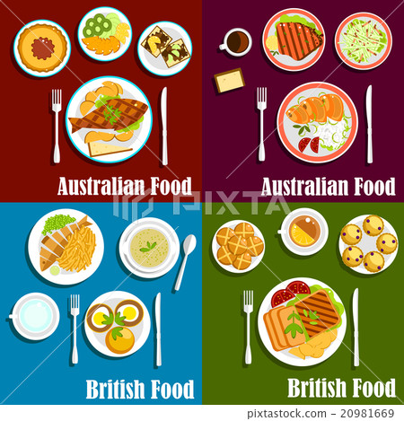 British and australian cuisine dishes British and australian cuisine dishes 20981669