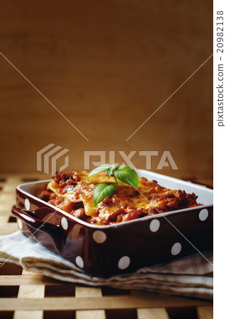 Italian Food Style. Lasagna plate. Italian Food Style. Lasagna plate. 20982138