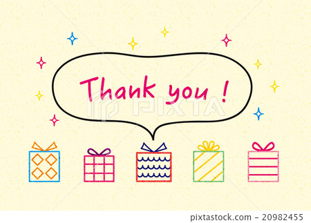 Material - Thank You Card 2 (Retro) 20982455