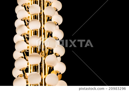 luxury lamp post bulb circle. luxury lamp post bulb circle. 20983296