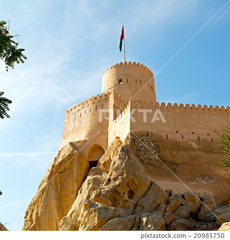 in oman muscat rock  the old  20985750
