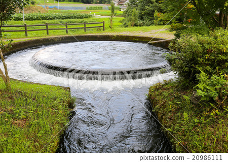 Circular Watersheds Yamato-cho Kumamoto Prefecture 20986111
