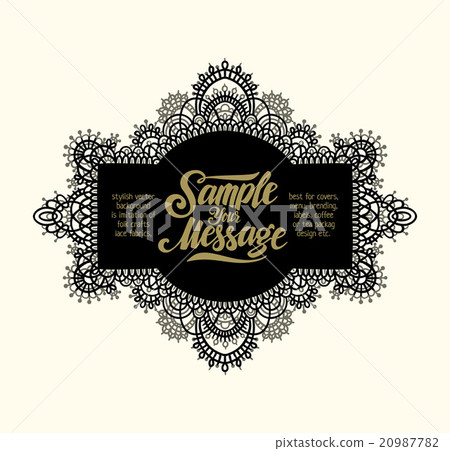 lace vector background lace vector background 20987782