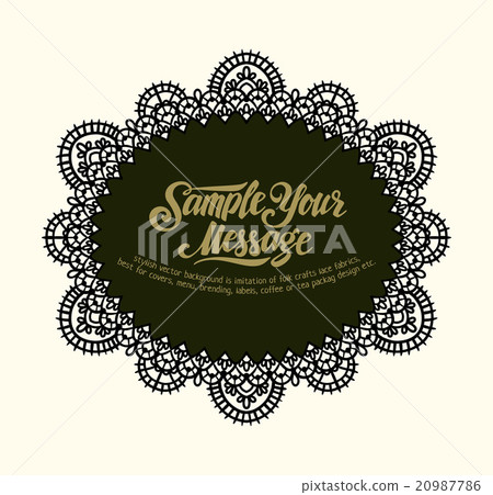 lace vector background lace vector background 20987786