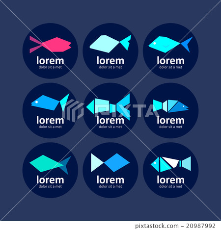 Fish logo. Stock Illustration. Fish logo. Stock Illustration. 20987992