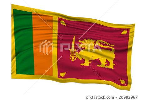 Sri Lanka flag country icon 20992967