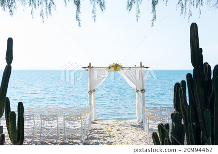 simple style wedding arch and decoration. simple style wedding arch and decoration. 20994462