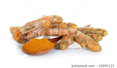 Turmeric isolated on the white background 20995115