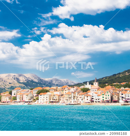 Baska, Krk, Croatia, Europe. Baska, Krk, Croatia, Europe. 20998188