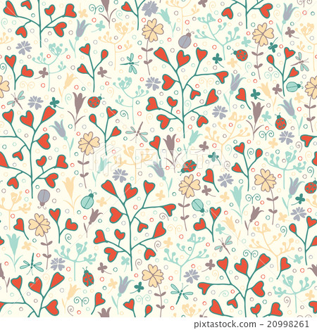 Spring flower pattern 20998261