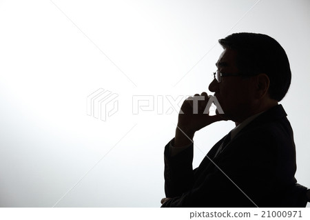 商人·高級男·剪影 21000971