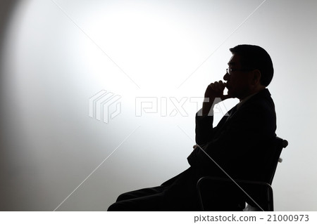 商人·高級男·剪影 21000973