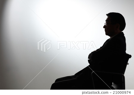 商人·高級男·剪影 21000974