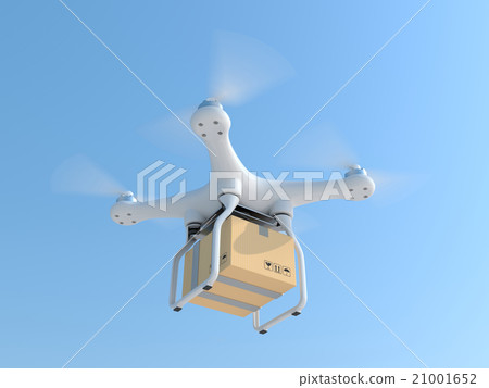 Drone quadcopter carrying mail box 21001652