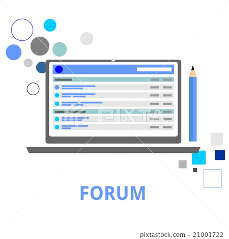 vector - internet forum 21001722