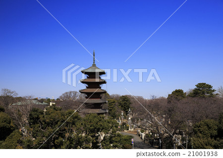 Five-story pagoda of Honmonji 21001938