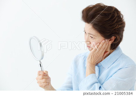 皮膚護理·鏡子·女性 21005384