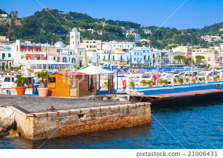 Port of Lacco Ameno resort town, Ischia island 21006431