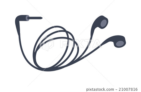 Mobile headphones vector illustration 21007816