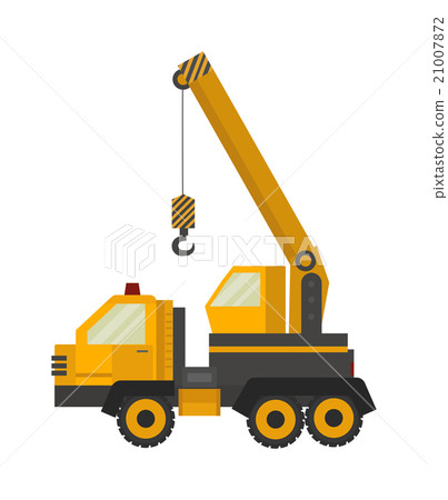 Crane truck vector illustration 21007872