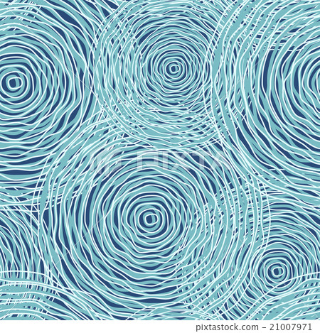 Blue colored circles seamless pattern. Vector Blue colored circles seamless pattern. Vector 21007971