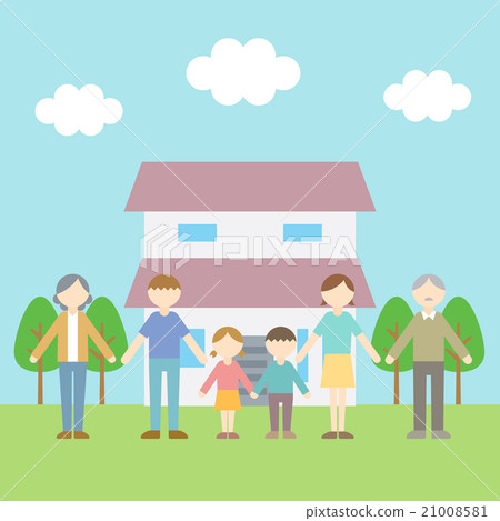 平面圖標人家庭一家 21008581