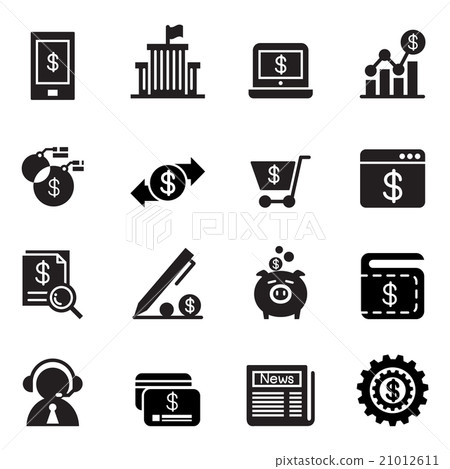 Internet Banking Icons 21012611