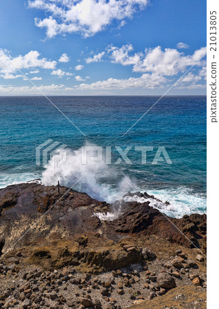 Hawaii Honolulu Halona Blowhole Lookout Hawaii Honolulu Halona Blowhole Lookout 21013805