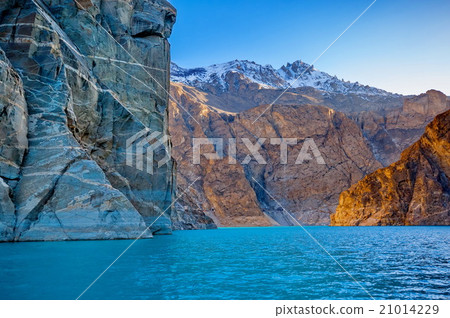 Attabad Lake in Northern area of Pakistan 21014229