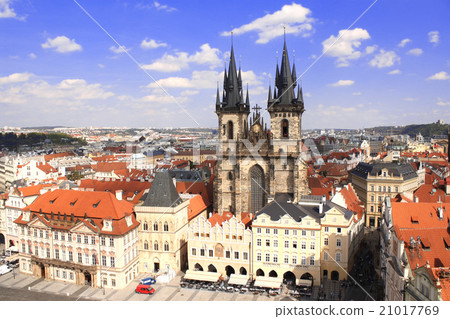 Tyn Church,Old Town Square, Prague, Czech Republic 21017769