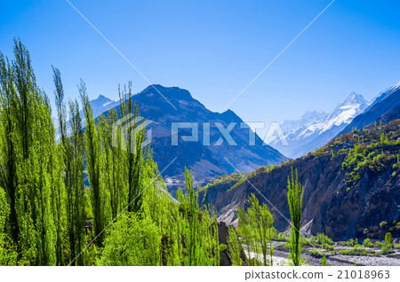 beautiful Landscape of Hunza Valley 21018963
