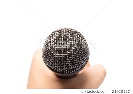 hand holding microphone 21020137
