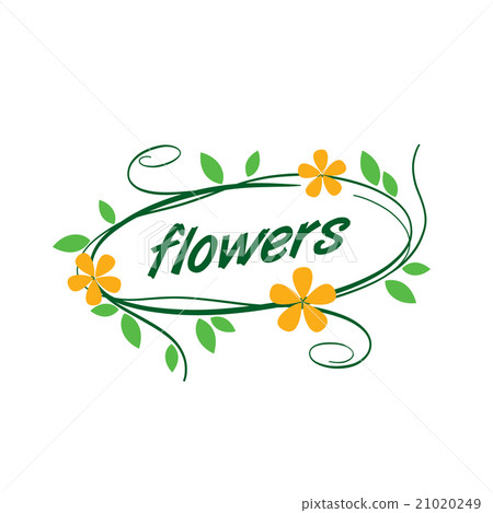 flower vector logo flower vector logo 21020249