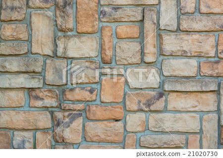 Old stone brick wall texture background. 21020730