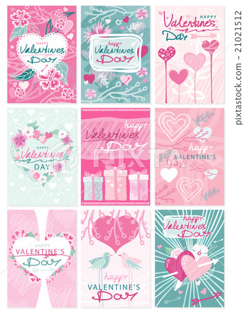 Happy Valentines Day Party Flyer Posters 21021512