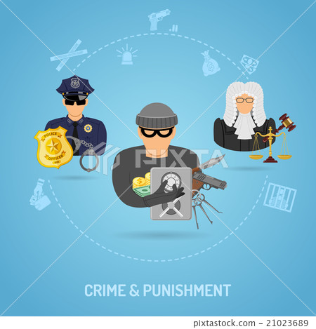 Crime and Punishment Concept 21023689