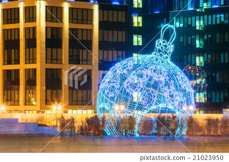 City Christmas illuminations and decorations in City Christmas illuminations and decorations in 21023950